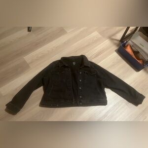 Women’s Sonoma black denim jean jacket